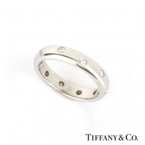 Tiffany & Co. Etoile Diamond Wedding Band in Platinum Tiffany & Co. Etoile Diamond Wedding Band in Platinum